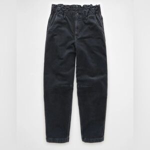 American Eagle High Waisted Corduroy Paper Bag Barrel Pant